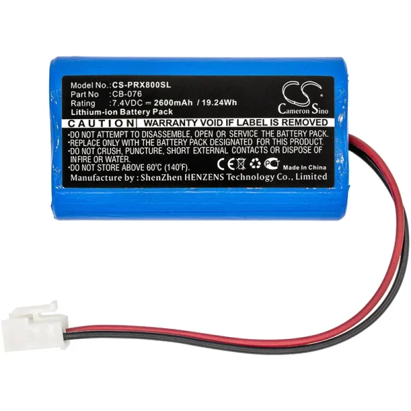 Promax 8 Premium, 8 Premium CATV Analyser Series Replacement Battery 2600mAh / 19.24Wh