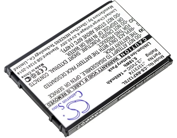 Renkforce 1373174 Series Replacement Battery 1400mAh / 5.18Wh - Image 3