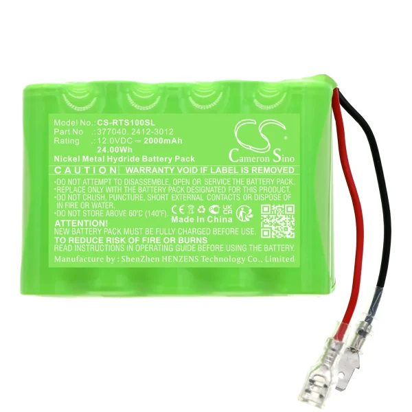 Roto DS1000, G1 RT1, RotoMatic DS1000, RotoMatic DS1000S, RotoMatic RT1 Series Replacement Battery 2000mAh / 24.00Wh