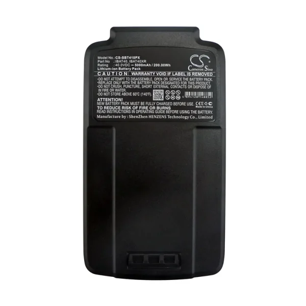 Snow Joe iON13SS, iON16CS, iON16LM, iON18SB, iON18SB-HYB Series Replacement Battery 5000mAh / 200.00Wh