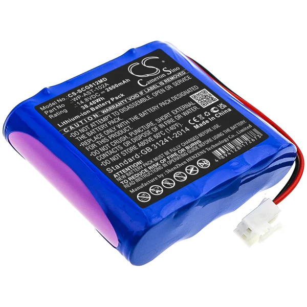 OSEN ECG-8112 Series Replacement Battery 2600mAh / 38.48Wh - Image 2