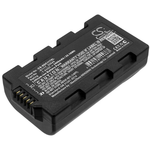 Sokkia Juniper Mesa Field, Topcon Tesla Series Replacement Battery 3400mAh / 25.16Wh - Image 2