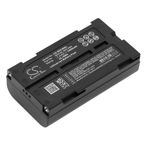 Sokkia a SET300, DL30, GIR1600 DGPS Receiver, GIR1600 GPS Receiver, GM52-S Series Replacement Battery 3400mAh / 25.16Wh - Image 3