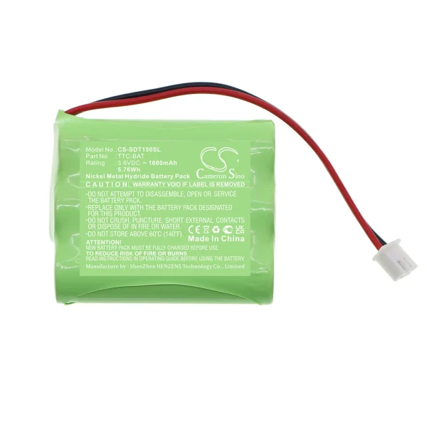 Shimpo TTC Testers, TTC Torque Tool Tester, TTC-1-5N Series Replacement Battery 1600mAh / 5.76Wh