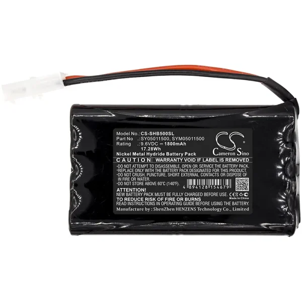 Symtech CVA-3EZ, HBA-5, HBA-5P Series Replacement Battery 1800mAh / 17.28Wh