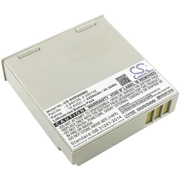 Schiller APLCI, APLCII, Argus Pro LifeCare 2, Defigard 5000 Series Replacement Battery 4200mAh / 45.36Wh - Image 3