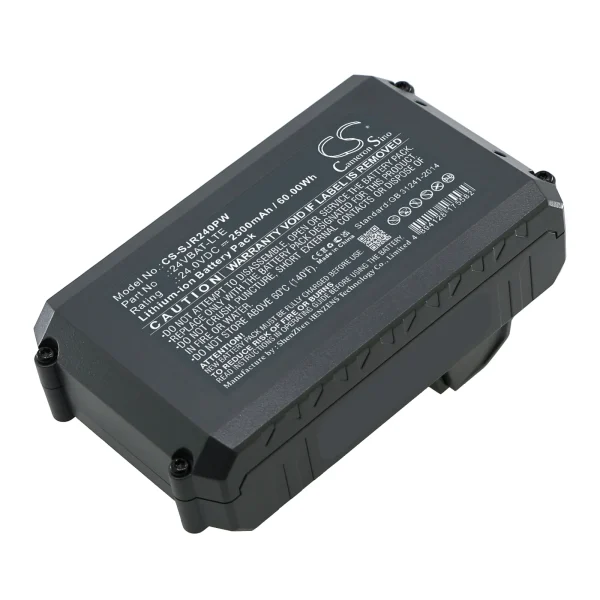 Snow Joe 24V-AJC-LTE, 24V-JB-LTE, 24V-SS11-XR, 24V-X2-16LM, 385 CFM Max Kit Series Replacement Battery 2500mAh / 60.00Wh - Image 4