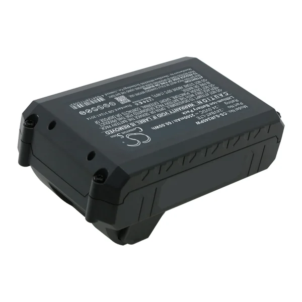 Snow Joe 24V-AJC-LTE, 24V-JB-LTE, 24V-SS11-XR, 24V-X2-16LM, 385 CFM Max Kit Series Replacement Battery 2500mAh / 60.00Wh - Image 3