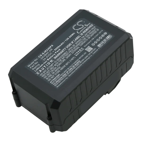 Snow Joe 24V-AJC-LTE, 24V-JB-LTE, 24V-SS11-XR, 24V-X2-16LM, 385 CFM Max Kit Series Replacement Battery 5000mAh / 120.00Wh - Image 5