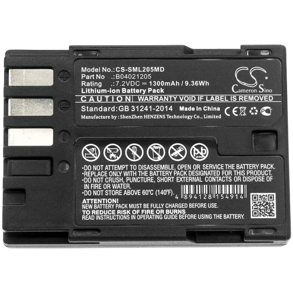 Siemens Infinium Cleo Series Replacement Battery 1300mAh / 9.36Wh