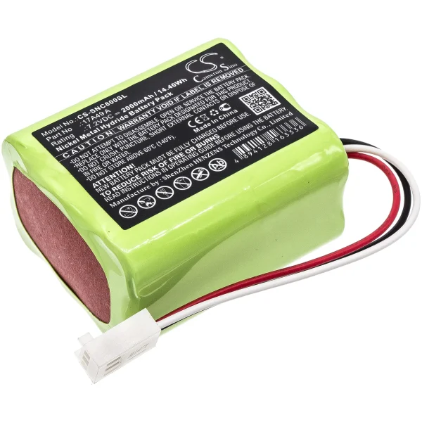 Sencore 17A49 A, AVT-800217 D Series Replacement Battery 2000mAh / 14.40Wh - Image 2