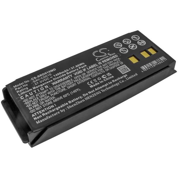 SaverOne Automatic, D, P, Semi Automatic Series Replacement Battery 1400mAh / 37.80Wh - Image 6