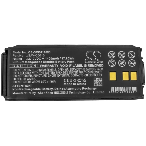 SaverOne Automatic, D, P, Semi Automatic Series Replacement Battery 1400mAh / 37.80Wh