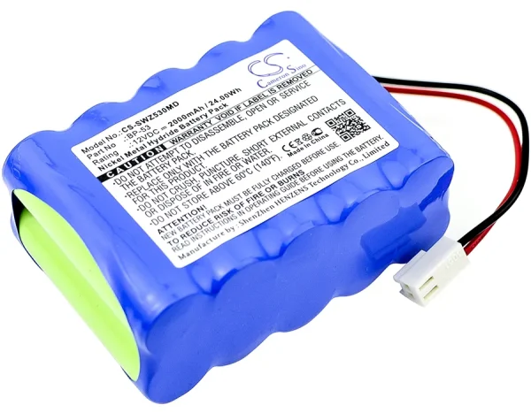 Smiths Corporation TOP-5300, oben Spritzenpumpe 2200, TOP Infusion Pumps 2200, TOP Infusion Pumps 3300 Series Replacement Battery 2000mAh / 24.00Wh - Image 3