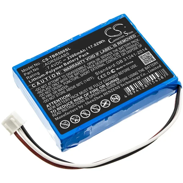 Tribrer AOR500, AOR500-s Series Replacement Battery 2300mAh / 17.02Wh - Image 3