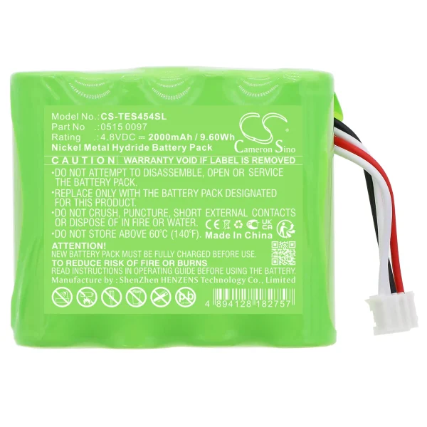 Testo 350 Control, 454 Control Series Replacement Battery 2000mAh / 9.60Wh