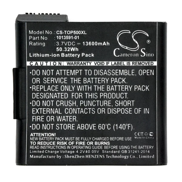 Sokkia SHC-5000 Series Replacement Battery 13600mAh / 50.32Wh