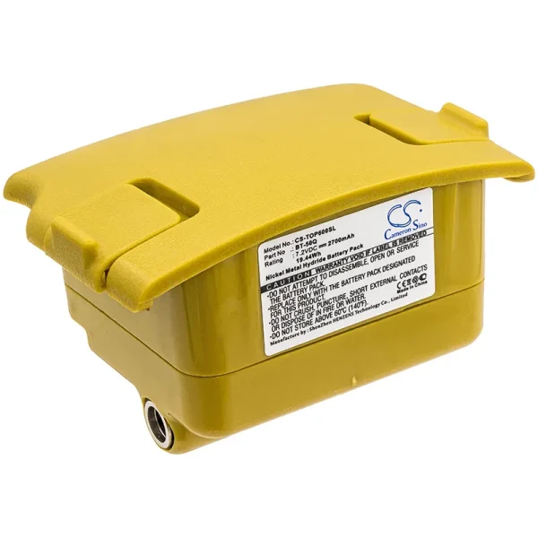 Topcon GTS-600, GTS-601, GTS-602, GTS-605, Series Replacement Battery 2700mAh / 19.44Wh - Image 3