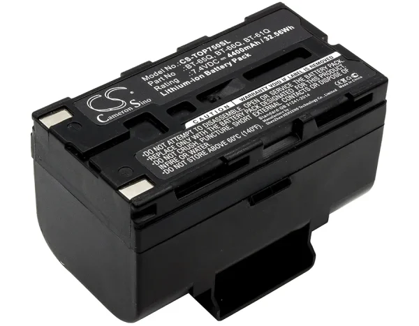 Topcon FC100, FC-100, FC-120, FC-200, FC2000 Series Replacement Battery 4400mAh / 32.56Wh - Image 3