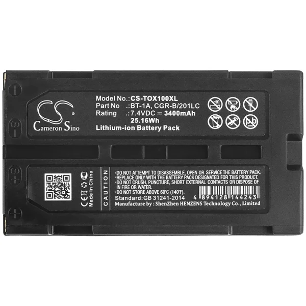 Topcon GP-SX1, SX-1 Series Replacement Battery 3400mAh / 25.16Wh