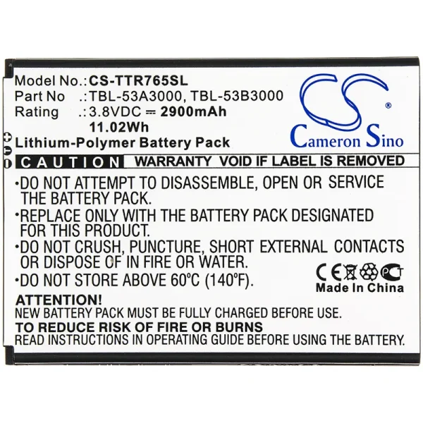 TP-Link M7650 Series Replacement Battery 2900mAh / 11.02Wh