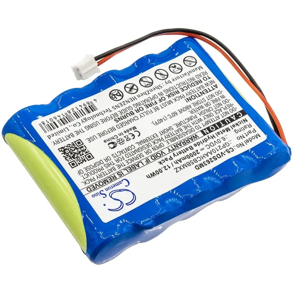 VDW Silver, Silver Reciproc, SR2634, V0411630000000 Series Replacement Battery 2000mAh / 12.00Wh - Image 4