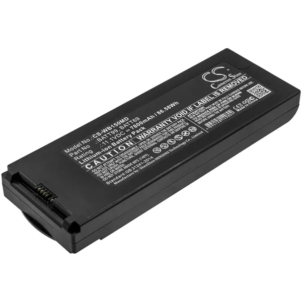 Welch-Allyn Connex 6000 Vital Signs Monito, Connex Spot, Connex Spot Vital Signs 7100, Connex Spot Vital Signs 7300 Series Replacement Battery 7800mAh / 86.58Wh - Image 3