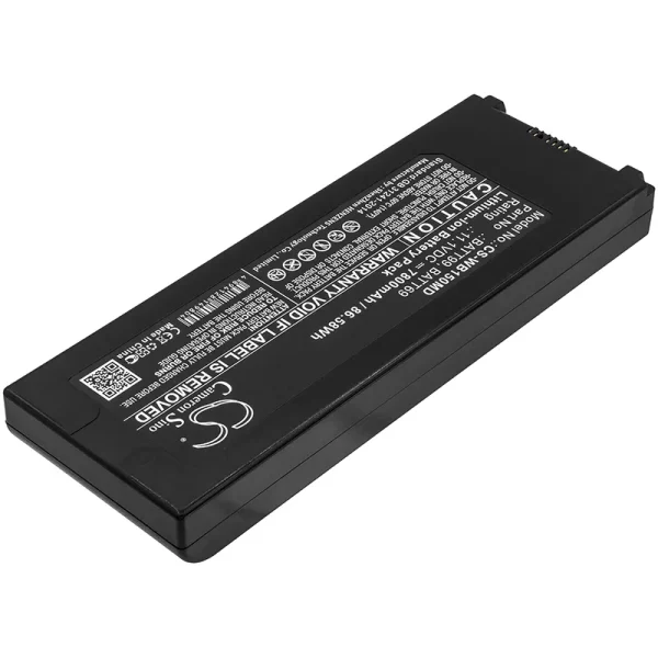 Welch-Allyn Connex 6000 Vital Signs Monito, Connex Spot, Connex Spot Vital Signs 7100, Connex Spot Vital Signs 7300 Series Replacement Battery 7800mAh / 86.58Wh - Image 2