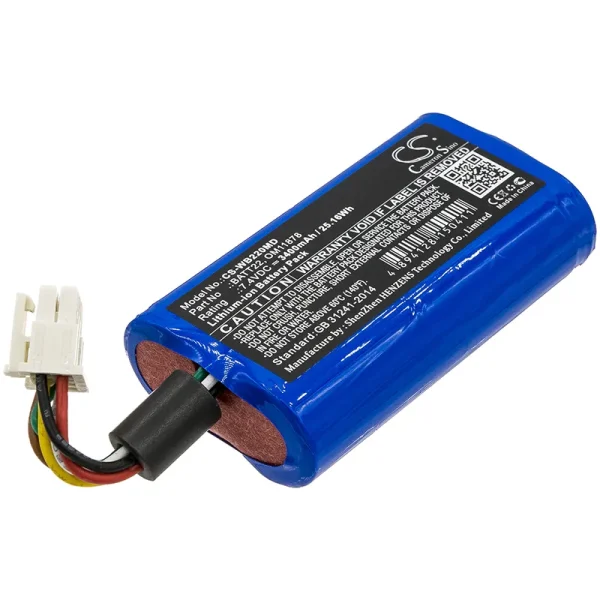 Welch-Allyn Connex Spot, Connex Spot Monitor, Grason-Stadler, Pressure unit Connex Spot Series Replacement Battery 3400mAh / 25.16Wh - Image 4