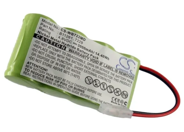 Welch-Allyn 12000,72240 Series Replacement Battery 3000mAh / 14.40Wh