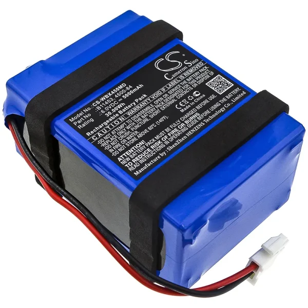 Welch-Allyn 450E0-E1, 450EO, 450T0-E1, 450TO Series Replacement Battery 5000mAh / 30.00Wh - Image 3