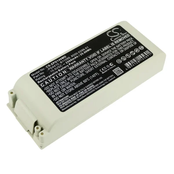 ZOLL 8000-0299-01, 8000-0299-10, AED Pro Defibrillator, Defibrillator NTP2 Series Replacement Battery 2500mAh / 25.00Wh - Image 2