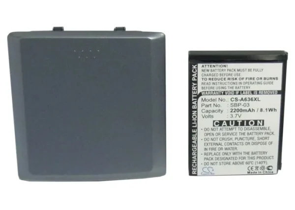 Asus Mypal A630, Mypal A632, Mypal A632N, Mypal A635 Series Replacement Battery 2200mAh / 8.1Wh