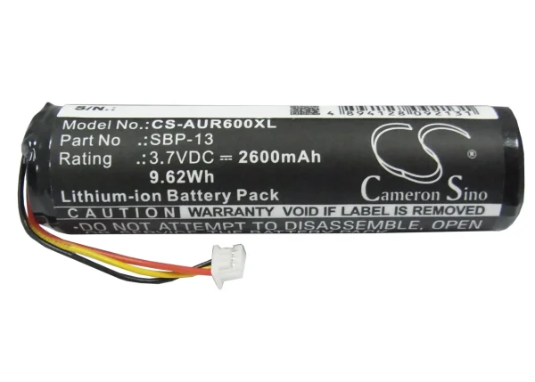 Asus R600 Series Replacement Battery 2600mAh / 9.62Wh