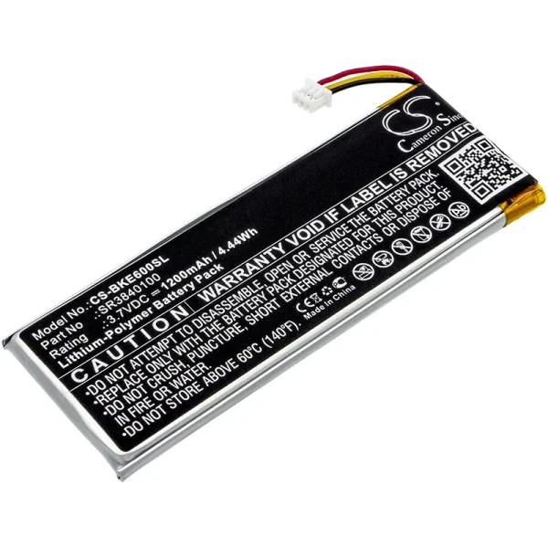 Becker Active 6, Active 6 LMU, Active 6 LMU Plus, BE B40 Series Replacement Battery 1200mAh / 4.44Wh - Image 4