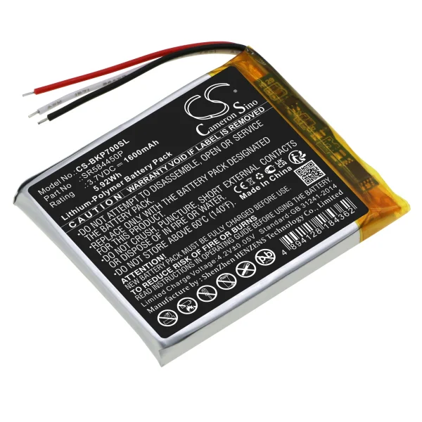 Becker Transit 7SL EU, TRANSIT7SLEU Series Replacement Battery 1600mAh / 5.92Wh - Image 3