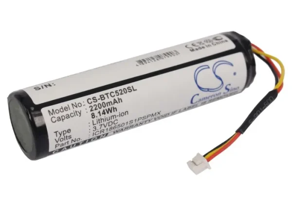 Blaupunkt Lucca 5.2, Travelpilot Lucca Series Replacement Battery 2200mAh/8.14Wh