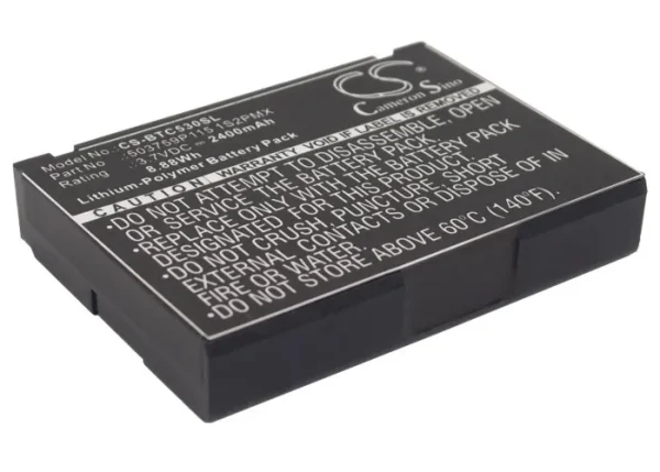 Blaupunkt Lucca 5.3 Series Replacement Battery 2400mAh/8.88Wh - Image 6