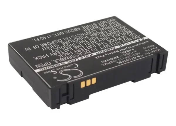 Blaupunkt Lucca 5.3 Series Replacement Battery 2400mAh/8.88Wh - Image 4