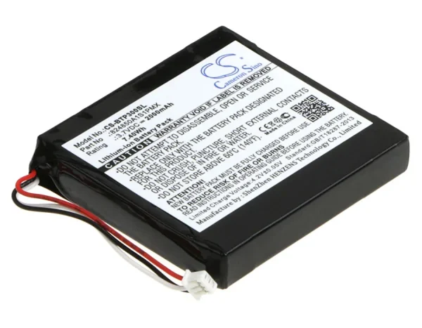 Blaupunkt TravelPilot TP300 Series Replacement Battery 2000mAh / 7.40Wh - Image 4