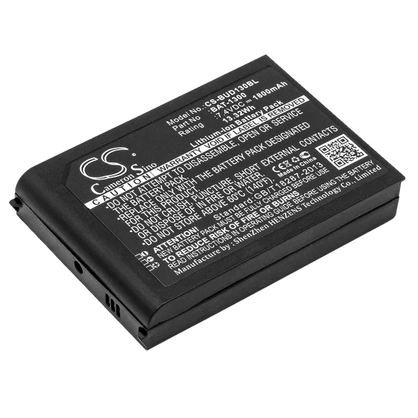 Bluebird Pidion BIP-1300 Series Replacement Battery 1800mAh / 13.32Wh - Image 3