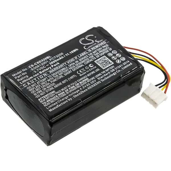 C-One e-ID, XGK-C-ONE-E-ID Series Replacement Battery 3000mAh / 11.10Wh - Image 4