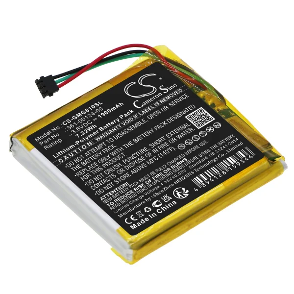 Garmin Approach G80 Series Replacement Battery 1900mAh / 7.22Wh - Image 4