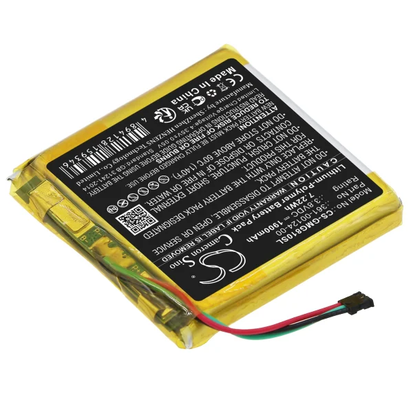 Garmin Approach G80 Series Replacement Battery 1900mAh / 7.22Wh - Image 5