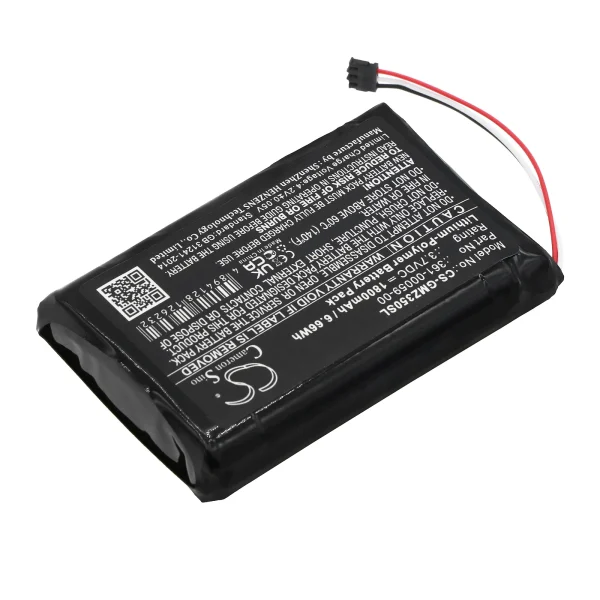 Garmin ZUMO 340LM, ZUMO 350LM, ZUMO 390LM, Series Replacement Battery 1800mAh / 6.66Wh - Image 2