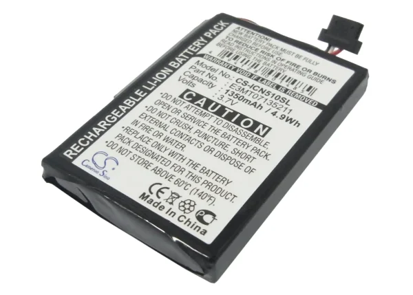 Navman iCN 510, iCN 520, iCN 530, iCN550 Series Replacement Battery 1350mAh / 5.00Wh - Image 3