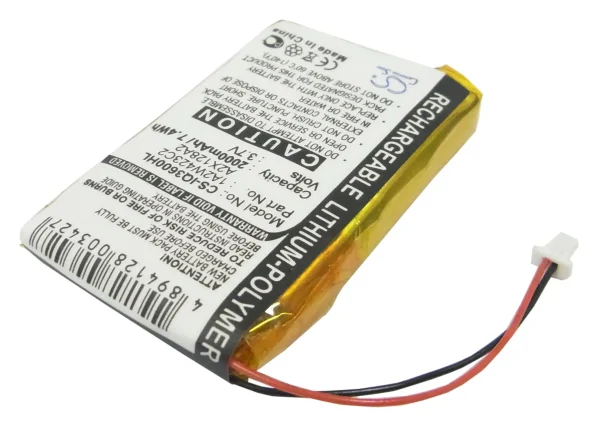 Garmin iQue 3200, iQue 3600, iQue 3600a, Series Replacement Battery 2000mAh / 7.40Wh - Image 4