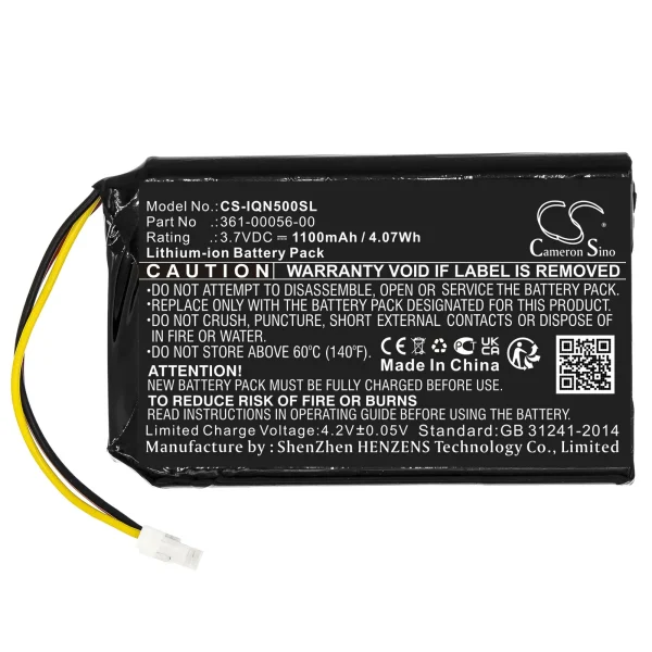 Garmin Drive 50 LM, Drive 51LMT, Drive 51LMT-S, DriveSmart 5 LMT Series Replacement Battery 1100mAh / 4.07Wh