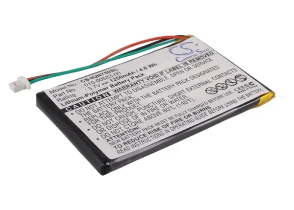 Garmin Nuvi 750, Nuvi 755, Nuvi 755T, Series Replacement Battery 1250mAh - Image 4