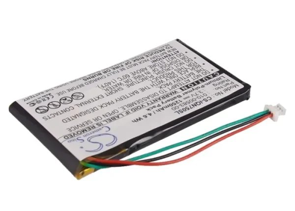 Garmin Nuvi 750, Nuvi 755, Nuvi 755T, Series Replacement Battery 1250mAh - Image 5